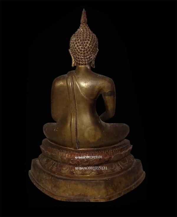 พระบูชาปางสมาธิ หน้าตัก 9 นิ้ว รูปที่ 5