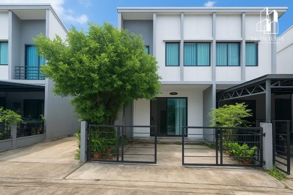 หมู่บ้าน พลีโน่ ราชพฤกษ์ ทาวน์เฮ้าส์หลังมุม สภาพพร้อมเข้าอยู่ ทิศเหนือรับลม ไม่ร้อนแดดบ่าย 1