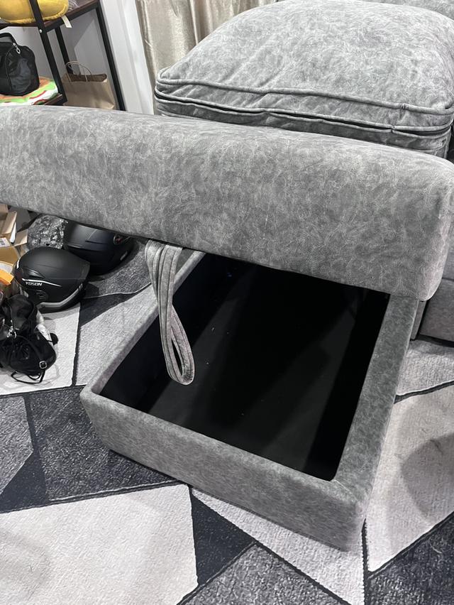 โซฟาเบด (ซ้าย) ผ้ากัมมะหยี่ รูปย่อยที่ 2