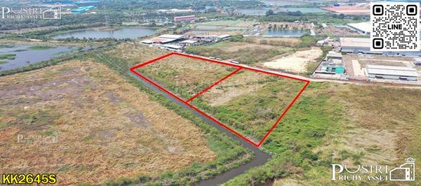 ขายที่สวย 6 ไร่ หน้ากว้าง+ราคาพิเศษสุดๆ เพียง 2.5ล้าน /ไร่ ใกล้พระราม 2 ถนนกว้างรถเทลเลอร์ เข้า-ออกได้สะดวก - KK2645S 3