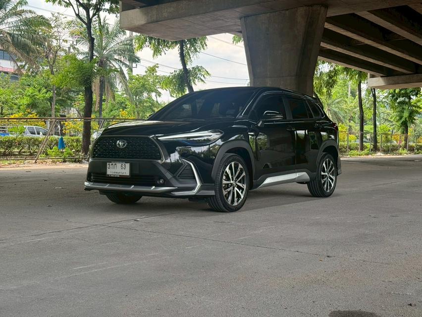 ขายรถ Toyota Corolla Cross 1.8 Hybrid Premium ปี 2022 สีดำ เกียร์ออโต้