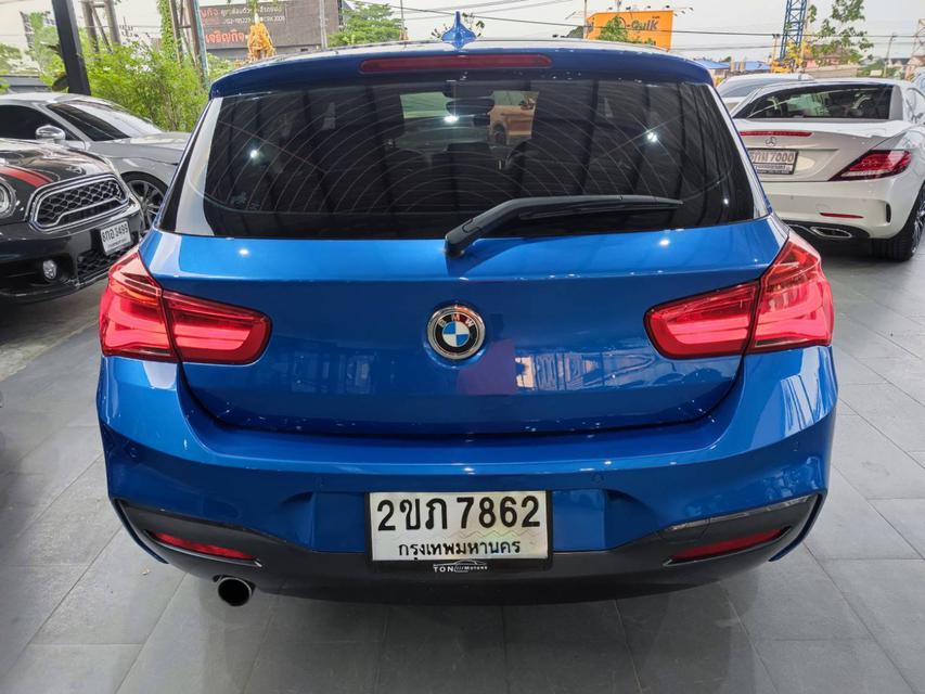 2016 BMW 118i M Sport สีน้ำเงิน เกียร์ออโต้ Top สุด  5