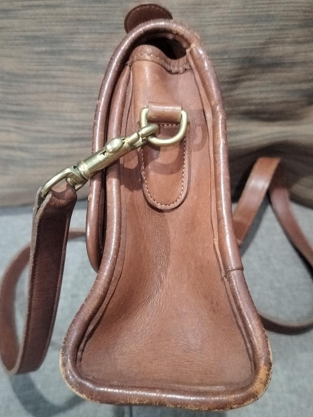 กระเป๋า Coach สะพายข้างหนังแท้ วินเทจ 8