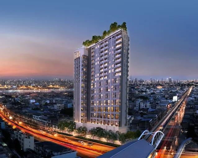 ขายดาวน์ SO Origin Siriraj ห้องใหญ่ 2 ห้องนอน ชั้นสูง วิวเมือง พร้อมโอน เท่าทุน 1