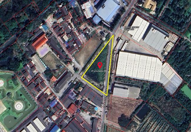 ขายที่ดิน ถนนบางเตย ซอย 4 อำเภอสามพราน นครปฐม เนื้อที่ 2 ไร่ ถมแล้ว 1