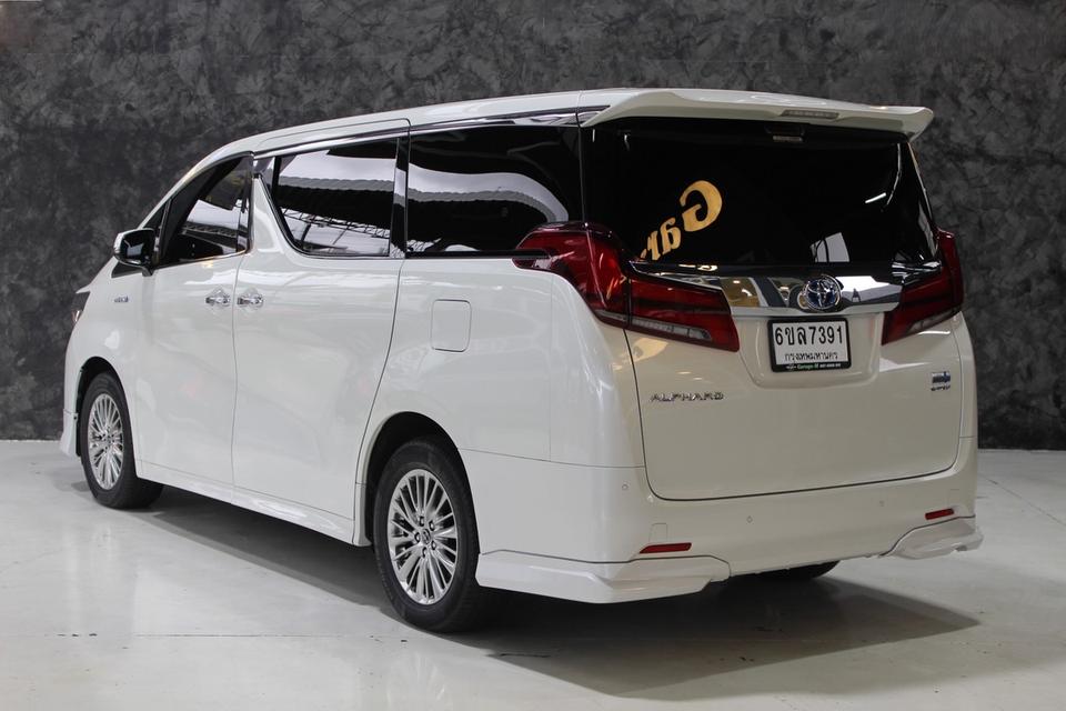 รหัสรถ JRS7391 TOYOTA Alphard Hybrid 30 ปี 2019 สีขาว 6