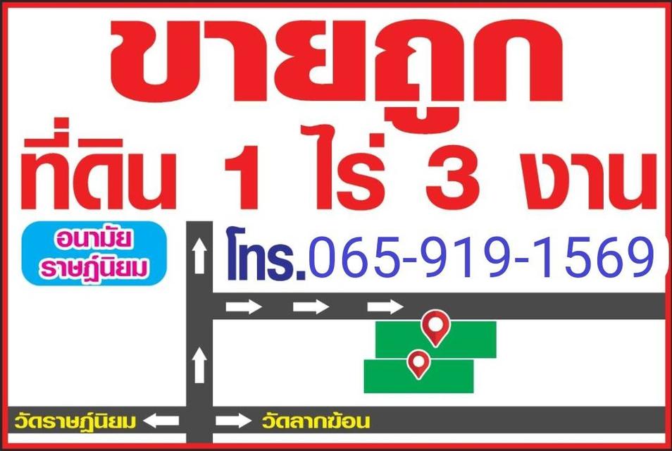ขายที่ดินเปล่าตำบลราษฎร์นิยม ไทรน้อย เจ้าของขายเองรคาถูก 11