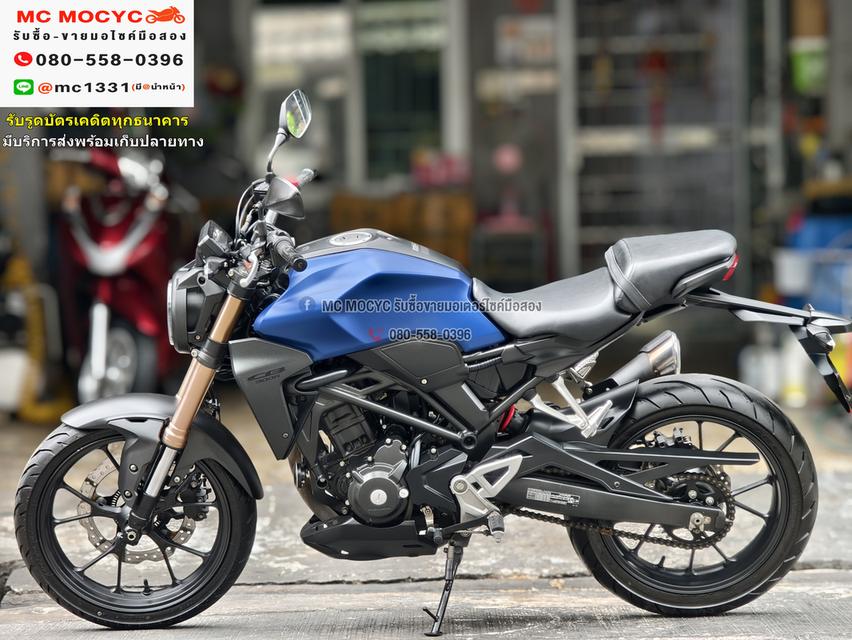 CB 300R 2018 วิ่ง10000โล รถบ้านแท้เครื่องท่อเดิมๆ เล่มเขียวชุดโอนครบ No1142