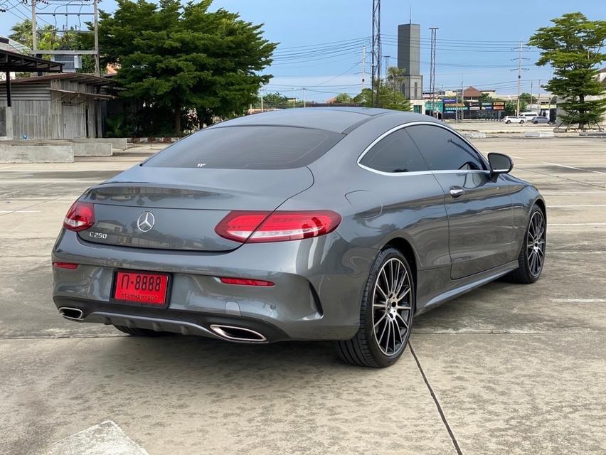 Benz C250 Coupe’ AMG Dynamic ปี 2018 สีเทา 2