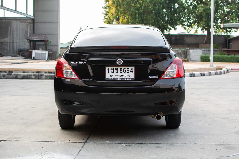 ปี 2012 Nissan Almera 1.2VL A/T สีดำ ส่งฟรีทั่วประเทศ 3