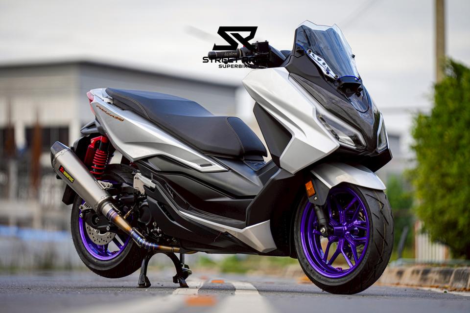 2023 Honda 🔥Forza 350 RS ปี 2023 สีเทาซิลเวอร์ | แต่งครบ หล่อจัด ใช้เงินน้อย! 🔥