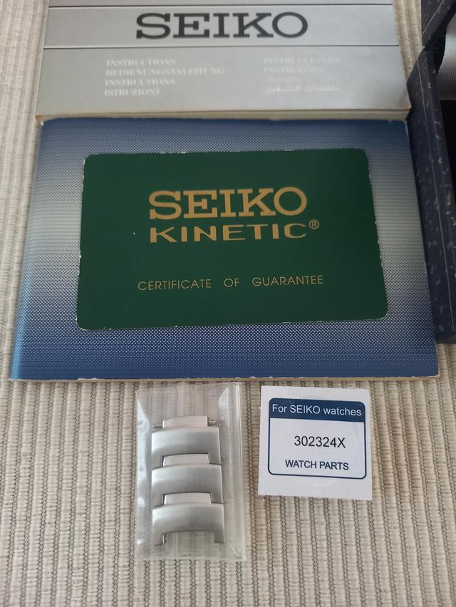 นาฬิกา Seiko Premier Kinetic Auto Relay  รหัสตัวเรือน 5J22-0D60 รูปที่ 5