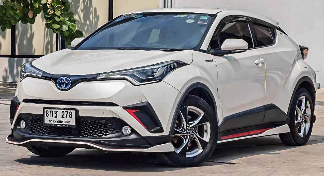 2019 TOYOTA CHR 1.8 HV Mid ไมล์แท้ 100,000 กม.