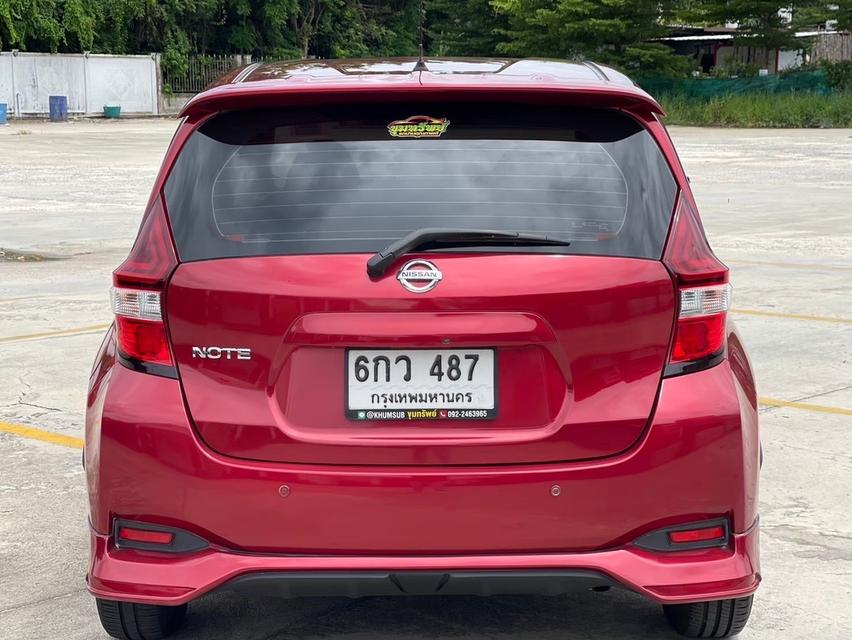 Nissan Note 1.2V ปี 2017 AT สีแดง รูปที่ 5