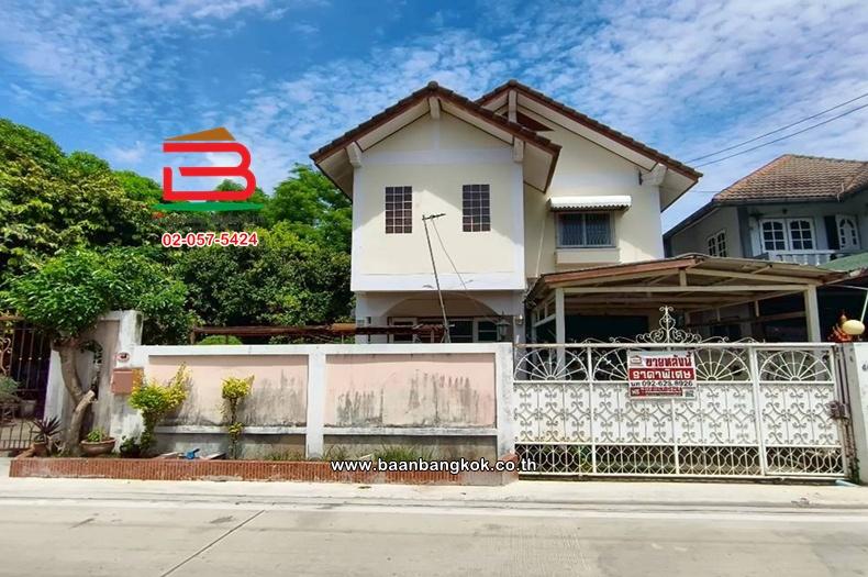 บ้านเดี่ยว 2 ชั้น เนื้อที่ 99 ตร.ว. ซอยรังสิต-นครนายก 26 ใกล้ฟิวเจอร์พาร์ครังสิต ถนนรังสิต-นครนายก ตำบลประชาธิปัตย์ อำเภอธัญบุรี ปทุมธานี 1