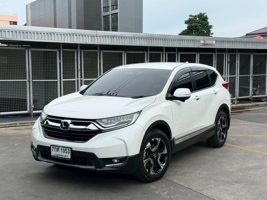 HONDA CRV 2.4EL TOP 4WD  ปี 2018 สีขาว