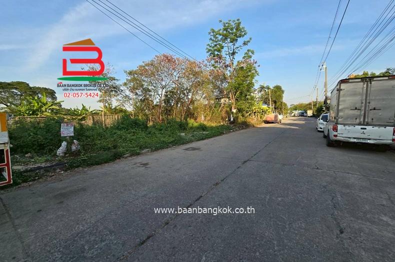 ที่ดินเปล่า ร่มเกล้า ซอย 7 (ใกล้ตลาดมีนบุรี) เนื้อที่ 109 ตรว. แขวงมีนบุรี เขตมีนบุรี 2