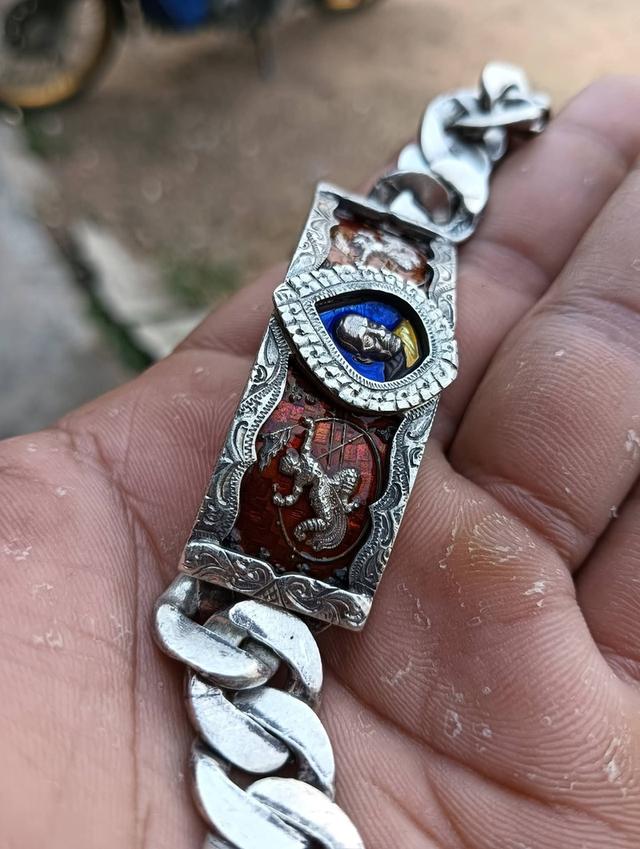 #รวยรับทรัพย์99 เนื้อเงิน กรอบยกซุ้ม เงิน..ขนาด4 บาท.. รูปที่ 2