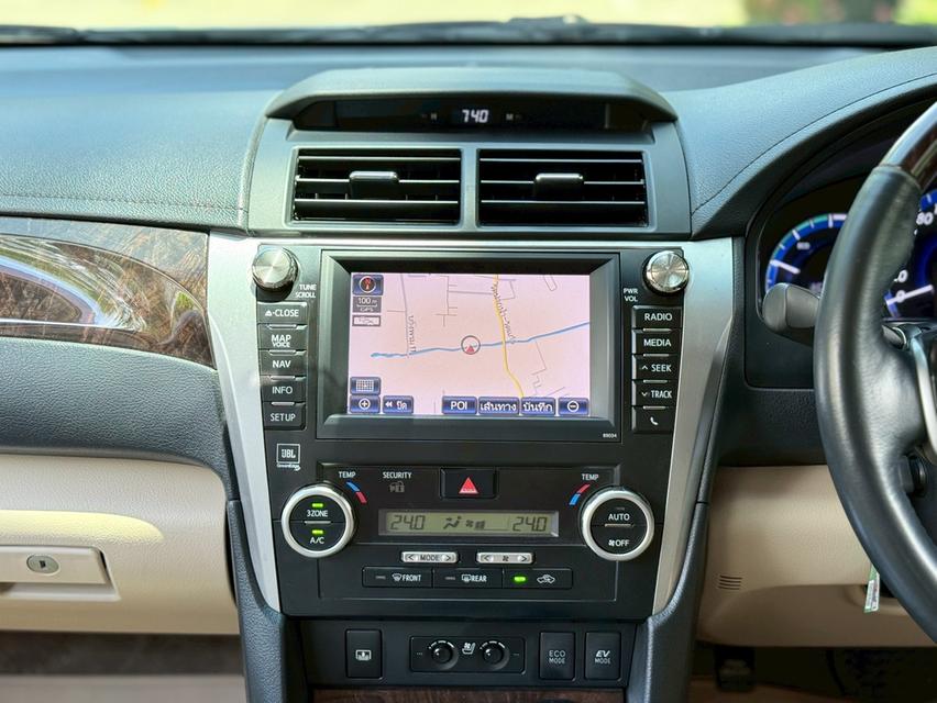 รหัสรถ PJP91 2013 TOYOTA CAMRY 2.5 HYBRID PREMIUM 13