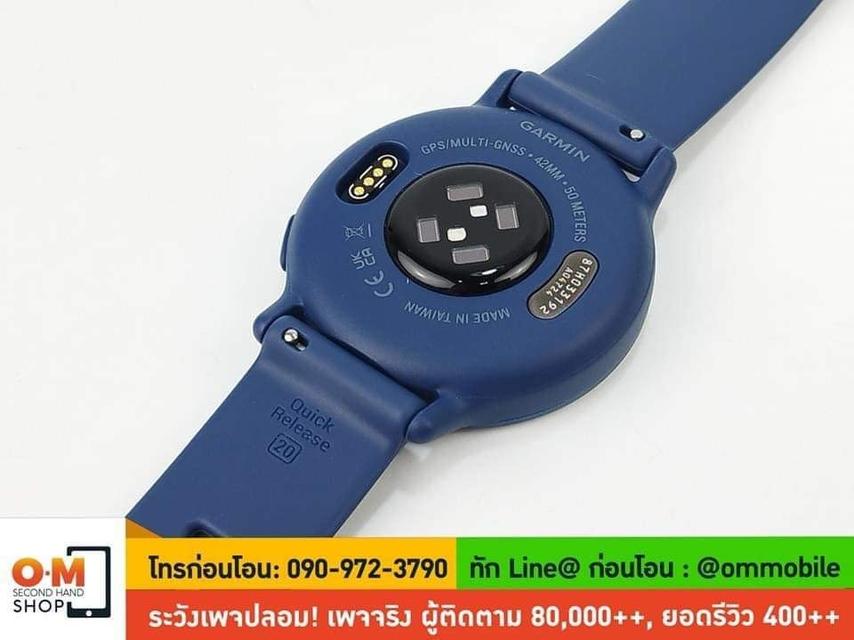 ขาย/แลก Garmin Vivoactive5 สี Metallic Navy ศูนย์ไทย สวยมาก แท้ ครบกล่อง เพียง 6,990 บาท  2