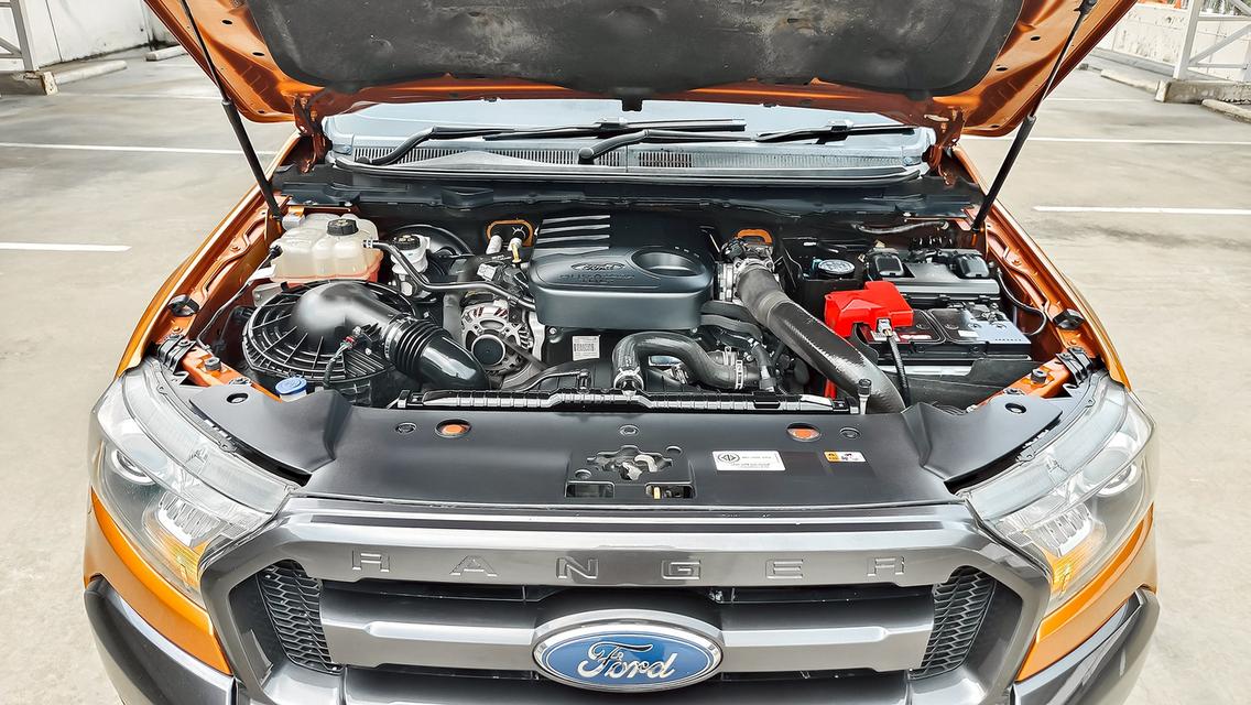 FORD Ranger Dual Cab 2.2 Wildtrak 6AT 2016 จด 2017  6