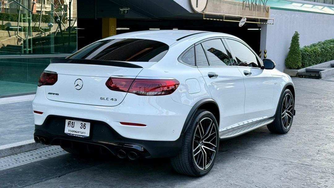 Benz Glc43 Coupe Amg Black Edition Facelift ตัวสุดท้าย ปี 2021 รหัส WB36 7