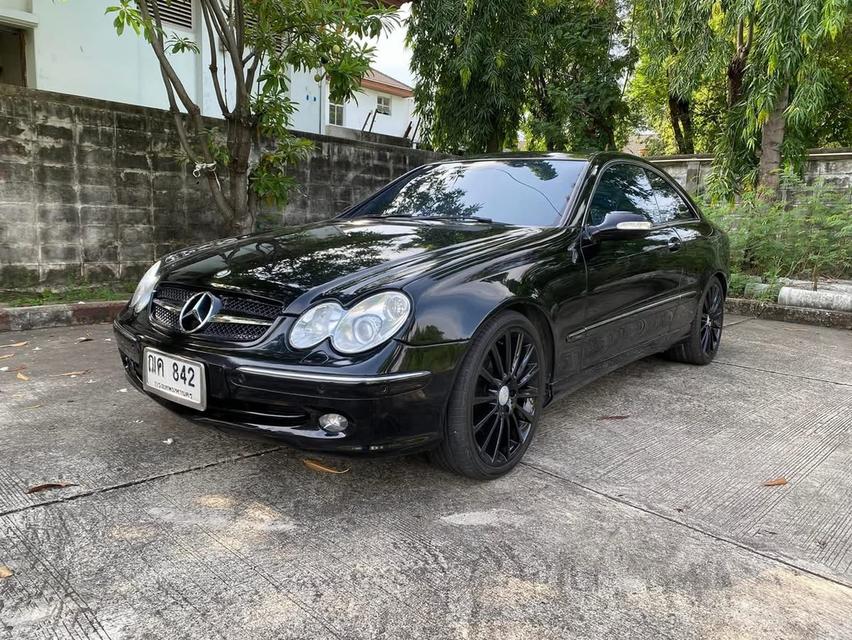 Mercedes-Benz CLK-Class W209 สีดำ 