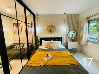 คอนโด ห้อง28 ตร.วา  ไอรีส แอเวนิว อ่อนนุช  ลาดกระบัง Iris Avenue ใกล้สุวรรณภูมิ โรบินสัน ลาดกระบัง พาสิโอ  ตึก3ชั้น1 1