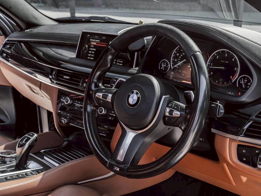 รหัสรถ 67GG1551 🔥 #BMW #X6 xDrive30d M Sport ปี 2016 (F16) 🔥 ดีเซล 6 สูบ ตัวแรง สายสปอร์ตหรู รูปที่ 10