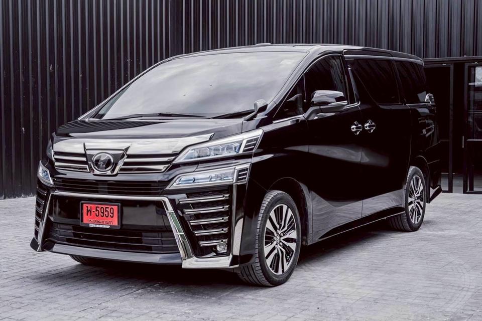 รหัสรถ 67GG8433 2018 VELLFIRE ZG EDITION TOP สุดวิ่ง ไป 20