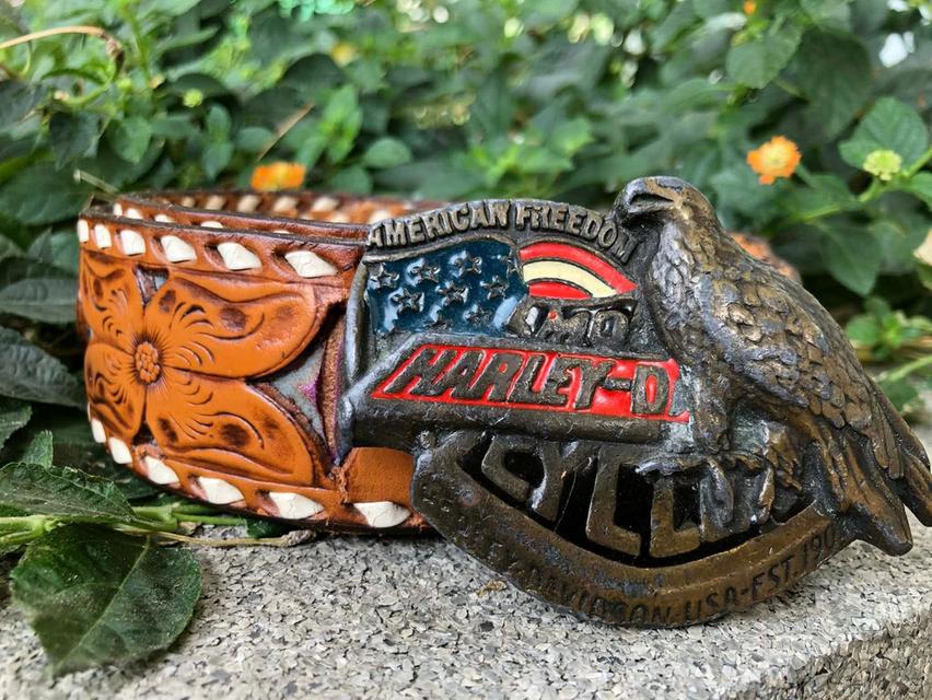 หัวเข็มขัด HARLEY-DAVIDSON  (พร้อมสาย) รูปที่ 4