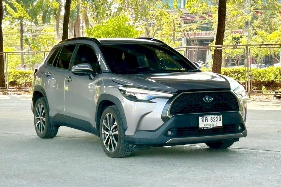 ðĨāļāļĢāļĩāļāļēāļ§āļāđ āļĢāļāļŠāļ§āļĒāļĄāļ·āļāđāļāļĩāļĒāļ§ āļāļĩāđāļŦāļĄāđ āļāļąāļāļāļĩāļĄāļēāļ Toyota Corolla CROSS 1.8 HEV Premium Safety AT āļāļĩ 2020 āļĢāļđāļāļĒāđāļāļĒāļāļĩāđ 4