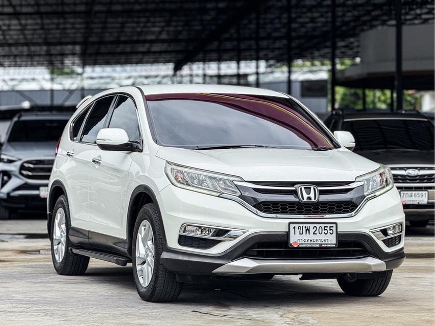 รหัสรถ WRT2055 2014 จด 2015 HONDA CRV, 2.0 E 4WD i-VTEC โฉม ปี12-17 สีขาวตัว ไมเนอร์เชน