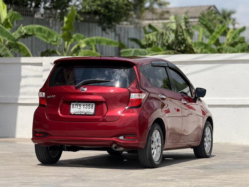 2018 NISSAN NOTE, 1.2 VL โฉม ปี17-ปัจจุบันสีแดง ตัวท็อปสุด ปุ่มสตาร์ท จดทะเบียนปี2019 รูปย่อยที่ 4