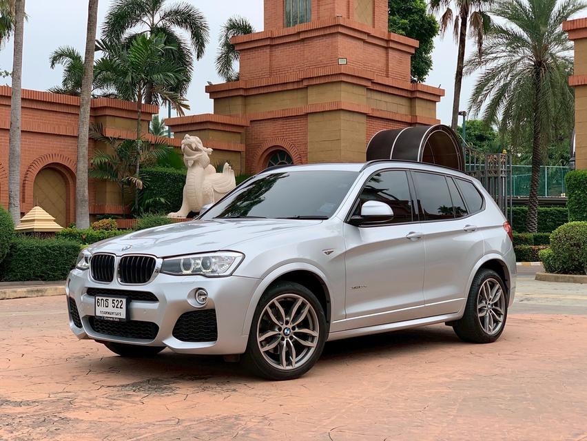 รหัสรถ PJP522 🚗 2017 BMW X3 xDrive20d M-Sport