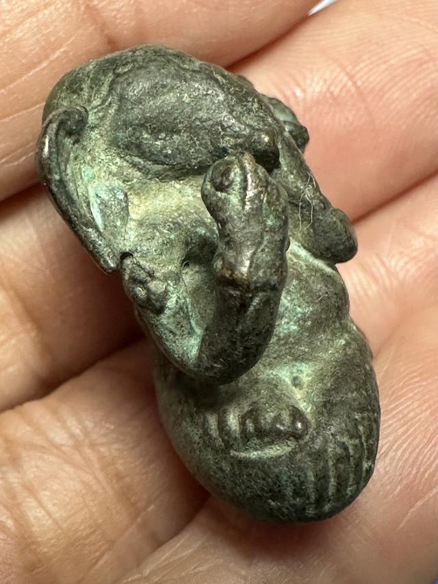 รูปหล่อโบราณพระพิฆเนศ เนื้อสัมฤทธิ์ 3