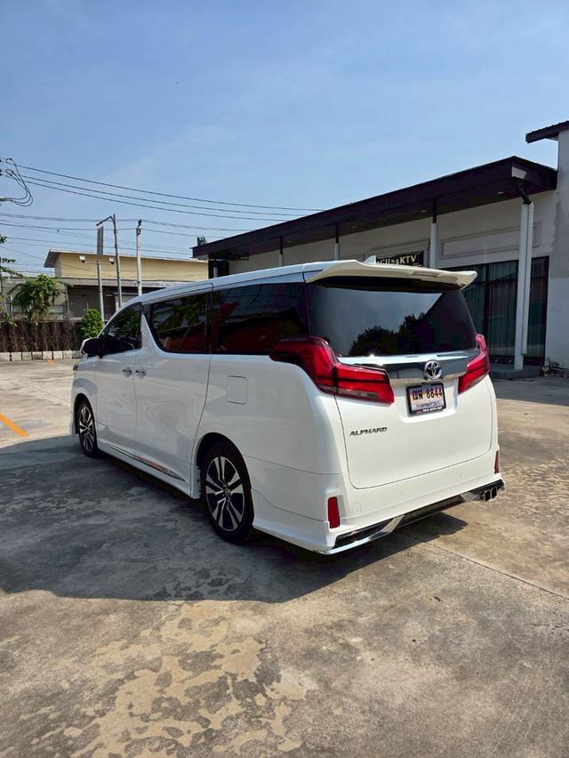 Toyota ALPHARD 2.5SC PACKAGE สีขาว ปี 2022 ไมล์ 60,000 กม. รูปที่ 4