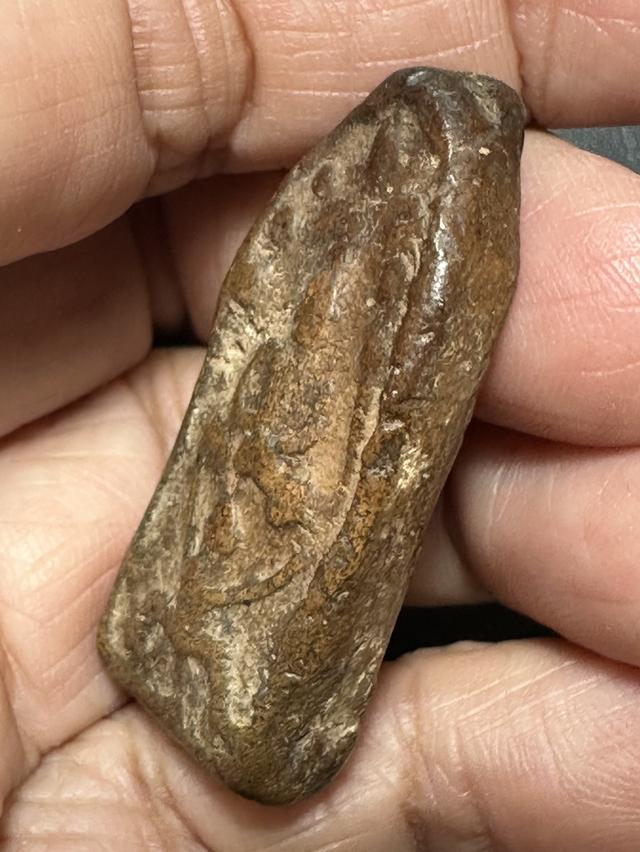 พระนาคปรกขี่ครุฆเนื้อดิน พิมพ์โบราณ ไม่ทราบเกจิ 4