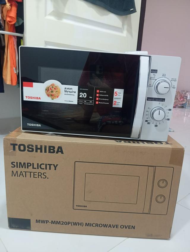ไมโครเวฟTOSHIBAมือหนึ่ง