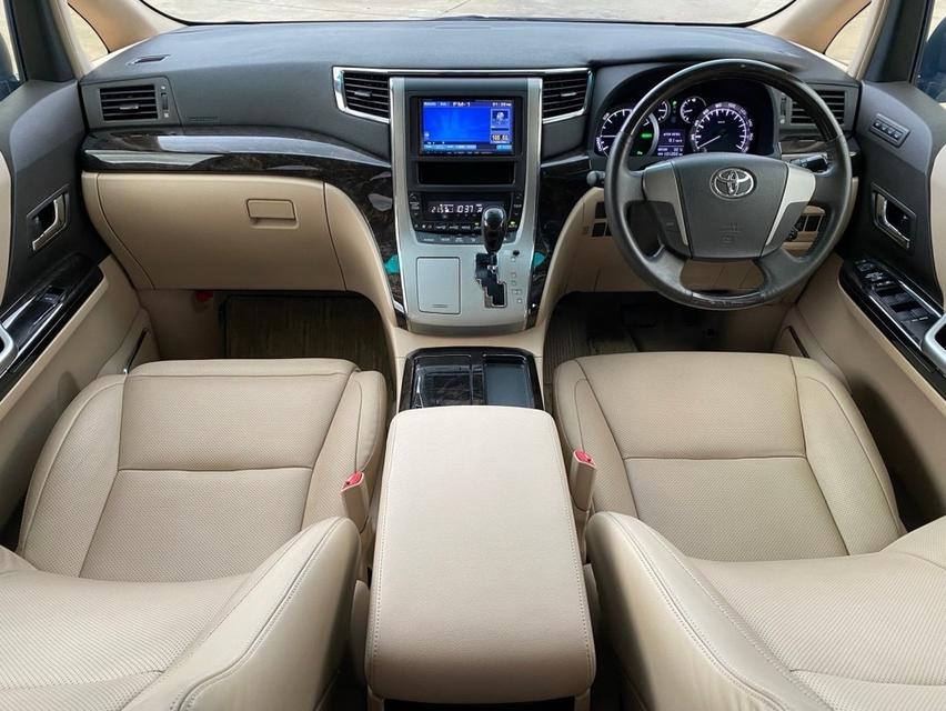 Toyota Alphard 2.4 Hybrid E-Four ปี 2013  รุ่นท็อป ขับเคลื่อน4ล้อ 4WD 6