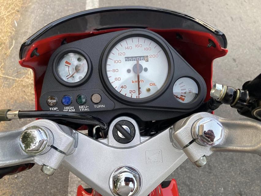 🔥Honda Nova Dash 125 RS (ปี 1997) - สีแดงดำ ในตำนาน! รูปที่ 4