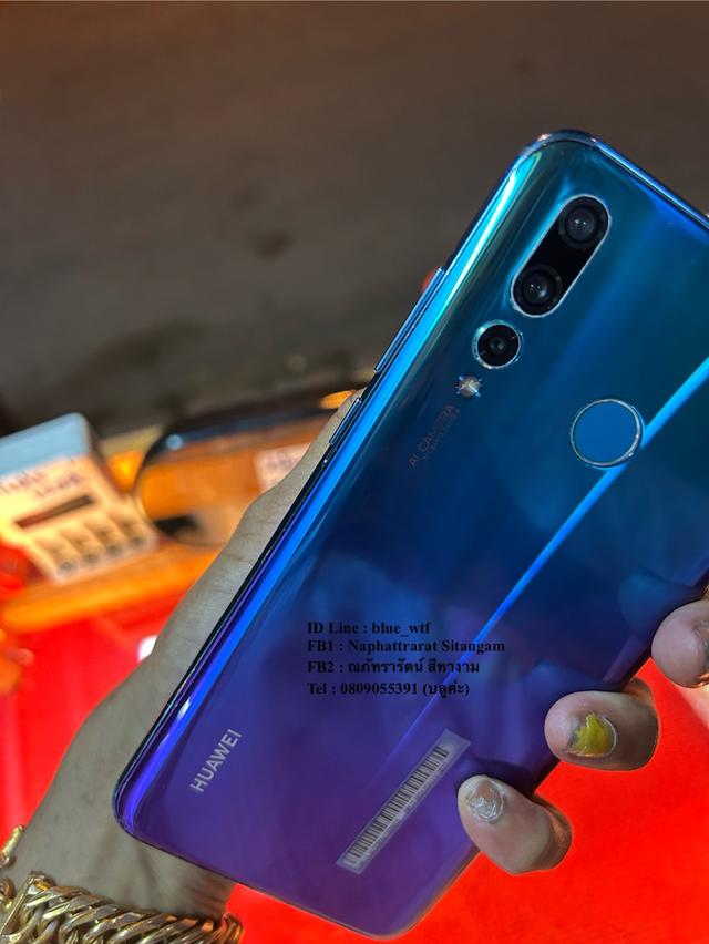Huawei Nova4 จอ6.4นิ้ว Rom128 Ram8 กล้องTriple สภาพสวย ใช้งานปกติ ได้ทุกซิม