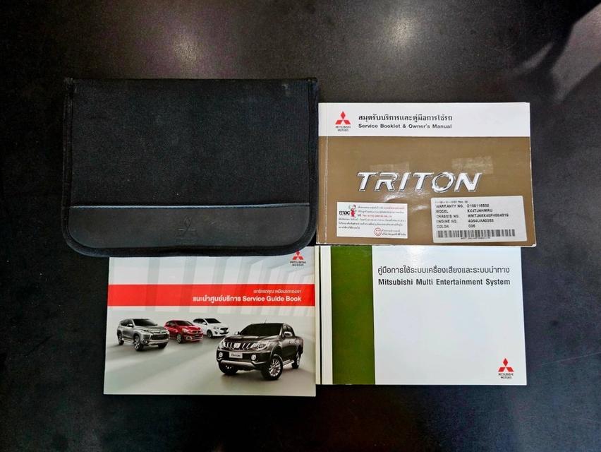 #Mitsubishi Triton 4 ประตู 2.4 GLS Plus เกียร์ ธรรมดา เบนซิน 2016 รหัส SEZ7056 18