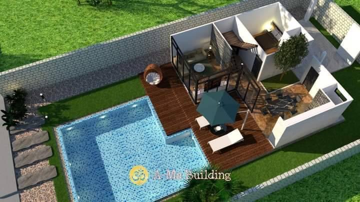 Build villa for customer  on customer 's land (Contractor) 5