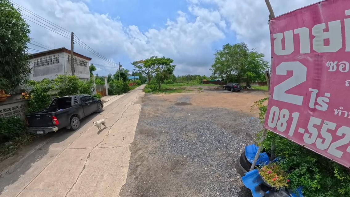 ที่ดินปล่าว ถมแล้ว ทำเลทอง ตลาดไท คลองหลวง ปทุมธานี 3