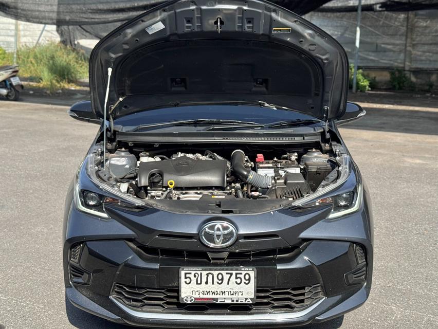 TOYOTA NEW YARIS Hatchback 4dr Smart CVT 4sp FWD 1.2i Y2024 สีเทาดำ ออโต้ รูปที่ 8