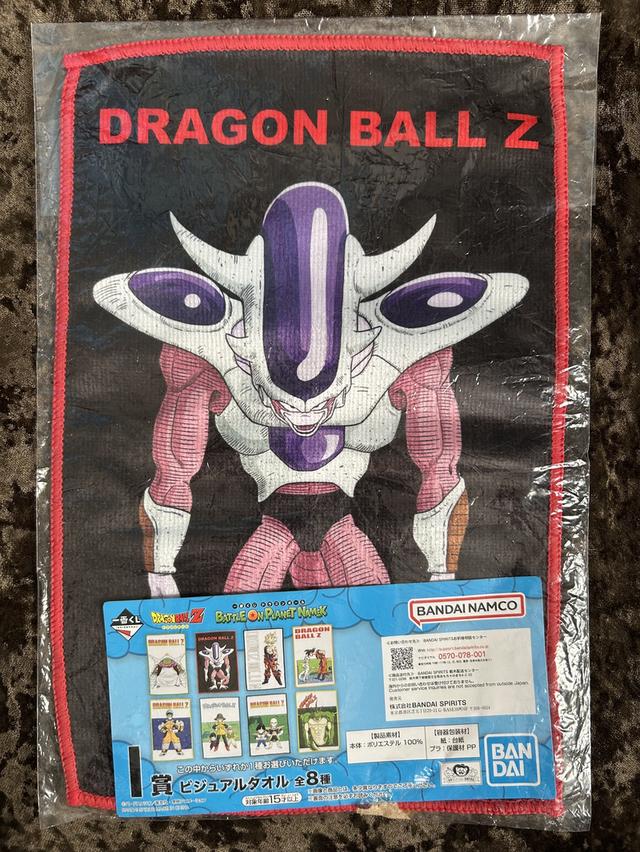[หายาก! ครบเซต 8 ลาย] ผ้าเช็ดหน้า Dragon Ball Ichiban Kuji: Battle on Planet Namek (รางวัล I) - มือ 1 ในซีล รูปที่ 4