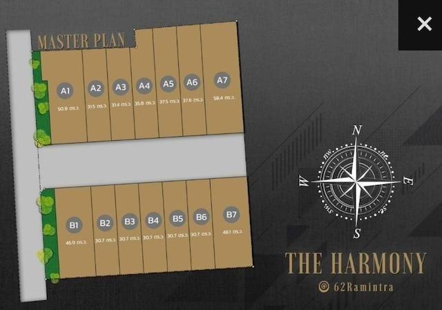 PB5847ให้เช่า โฮมออฟฟิศ 4 ชั้น หลังมุม สภาพสวยพร้อมใช้งาน ย่านรามอินทรา โครงการเดอะ ฮาร์โมนี รามอินทรา ซอยรามอินทรา62  15