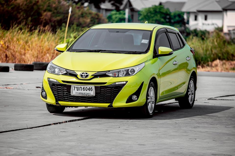 Toyota Yaris 1.2 G ปุ่มสตาท์ ปี 2018