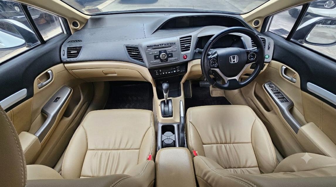 ขายรถ Honda Civic FB 1.8E Sedan ปี 2013 สีขาว เกียร์ออโต้ รูปที่ 13